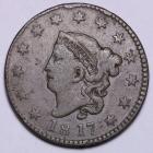 Image of 1817 13 Stars Large Cent VF