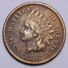 Image of 1867 Indian Cent FINE