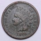 Image of 1870 Indian Cent GOOD