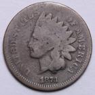 Image of 1873 CLOSED 3 Indian Cent GOOD