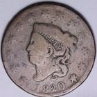 Image of 1820/19 Large Cent 