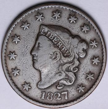 Image of 1827 Large Cent 