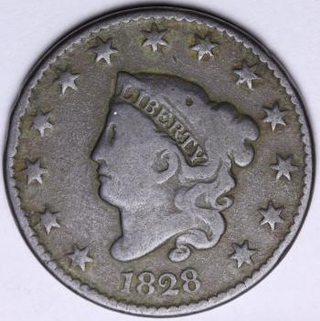 Image of 1828 Large Cent 