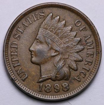 Image of 1898 Indian Cent UNC.