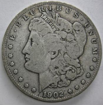Image of 1902-S Morgan Dollar VG+/FINE